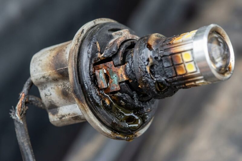 Kann eine LED-Blinkerlampe Hyperblinken verursachen, ohne einen Lastwiderstand?