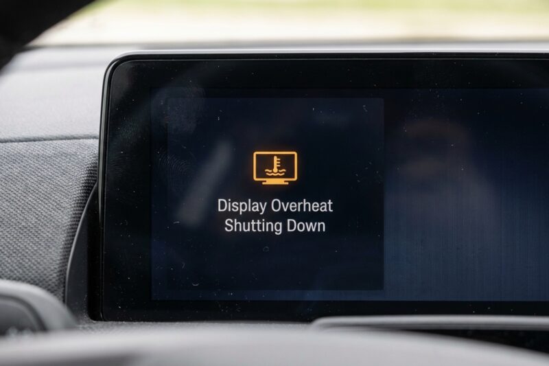 Kann eine Überhitzung des Displays zu einem automatischen Abschalten führen?