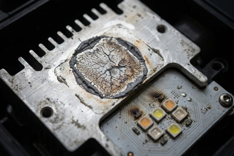 Kann eine überhitzte LED-Matrix-Scheinwerferanlage sich zur Abkühlung abschalten?