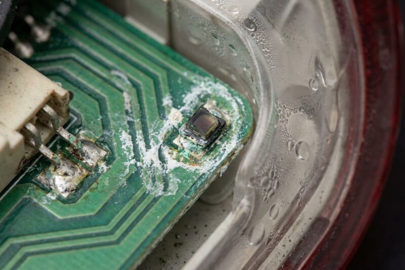 Kann Feuchtigkeit im Rückleuchtenglas zu Leiterplattenkorrosion und LED-Ausfällen führen?