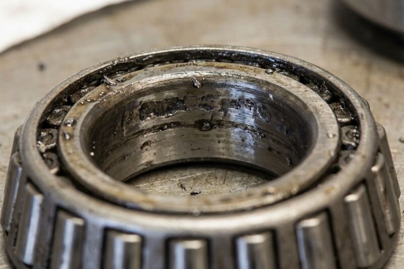 Can worn differential bearings cause vibration?