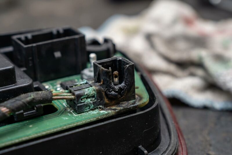Common causes for partial taillight failure on models like the BMW F30