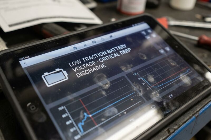 How to Identify a Deep Discharge in Your EV’s Traction Battery