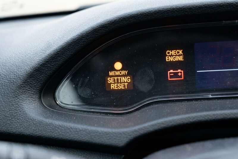 How to restore seat and mirror memory after a battery replacement