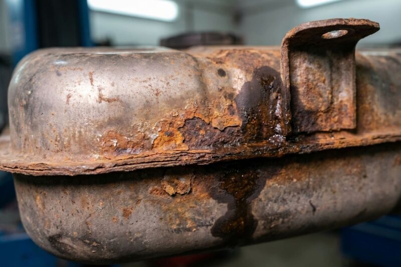 Wie Sie erkennen, ob Ihr Kraftstofftank innen oder außen rostet