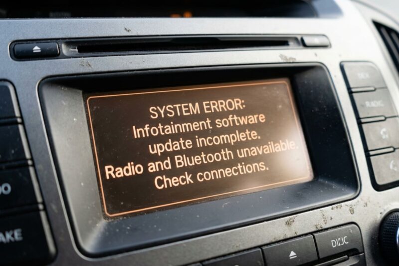Radio und Bluetooth nach Infotainment-Firmware-Update verschwunden – wie beheben?