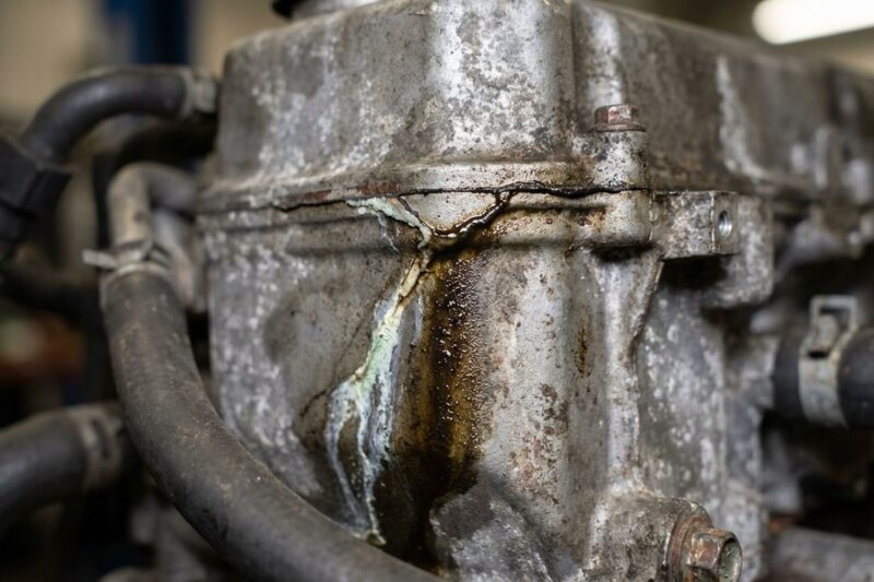 Was tun, wenn Ihr Motorblock Öl oder Kühlmittel verliert?