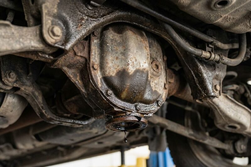 Why a Rear Differential Leak is Dangerous