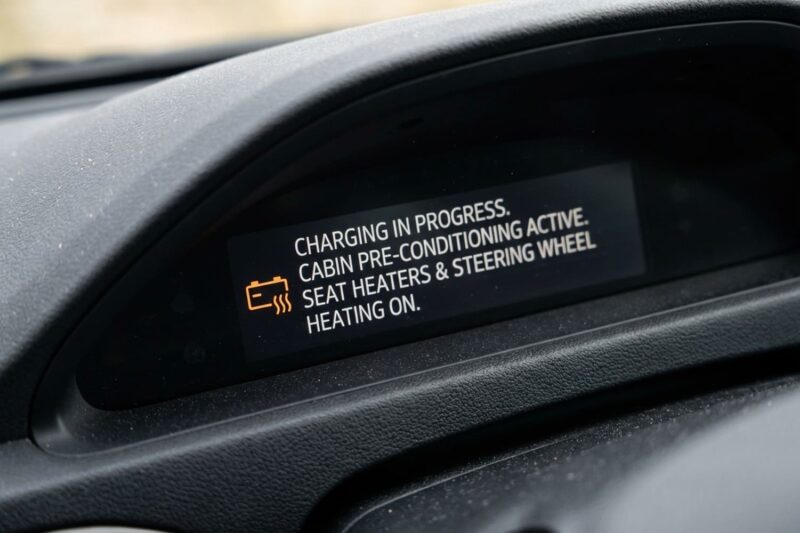 Warum schalten einige Elektrofahrzeuge Sitz- und Lenkradheizungen während des Ladevorgangs ein?