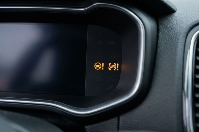 Why does adaptive headlights or AWD malfunction after a battery reset? — SAS sensor calibration needed.