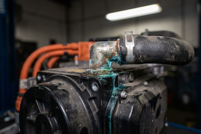Why does one motor shut down in dual-motor electric vehicles (Tesla Dual Motor, Audi e-tron)?