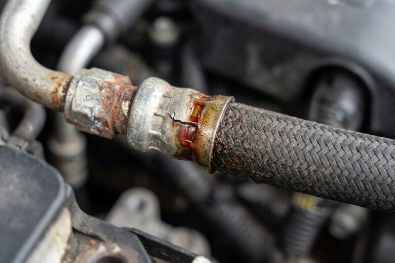 Why does the automatic transmission overheat when towing a trailer, even on flat roads?
