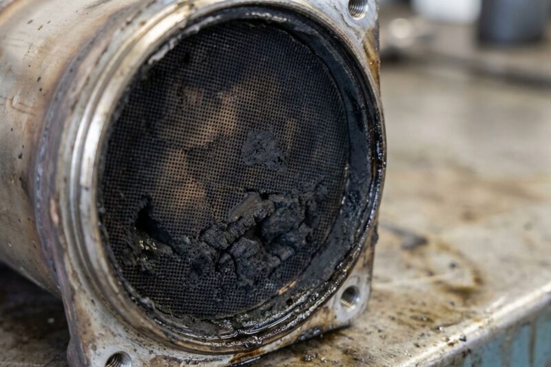 Warum leuchtet die DPF-Kontrollleuchte?