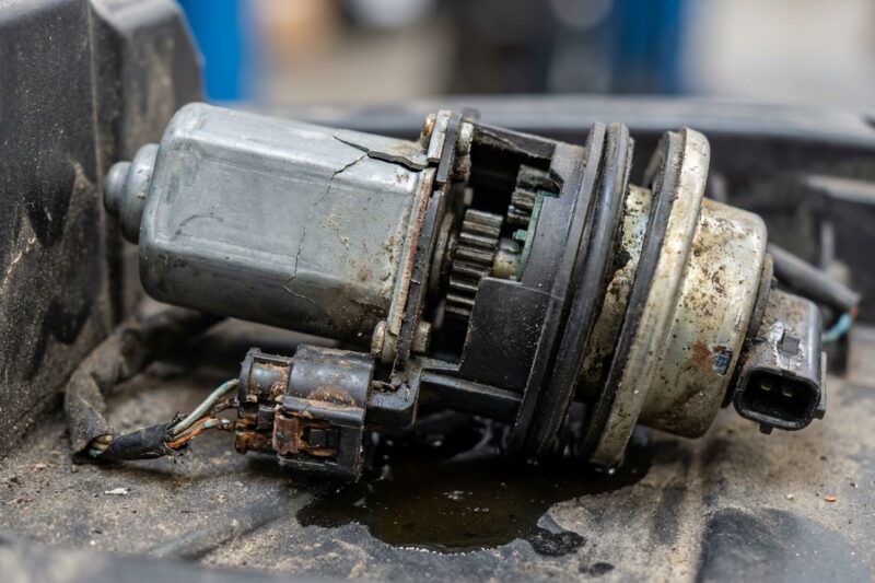 Why won’t my xenon headlight adjust after a crash? — Bad leveling motor