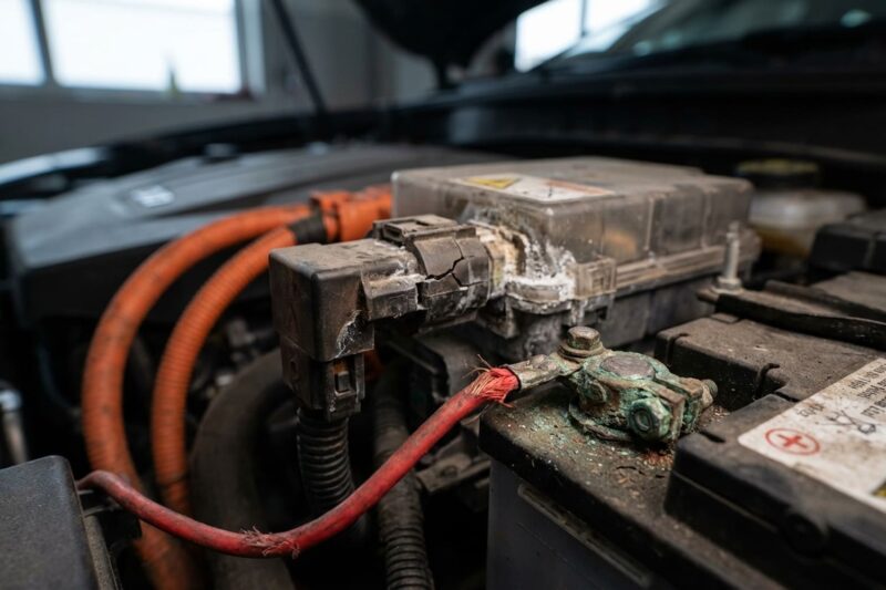 Why you can’t jump-start an electric car from another vehicle (conventional method)